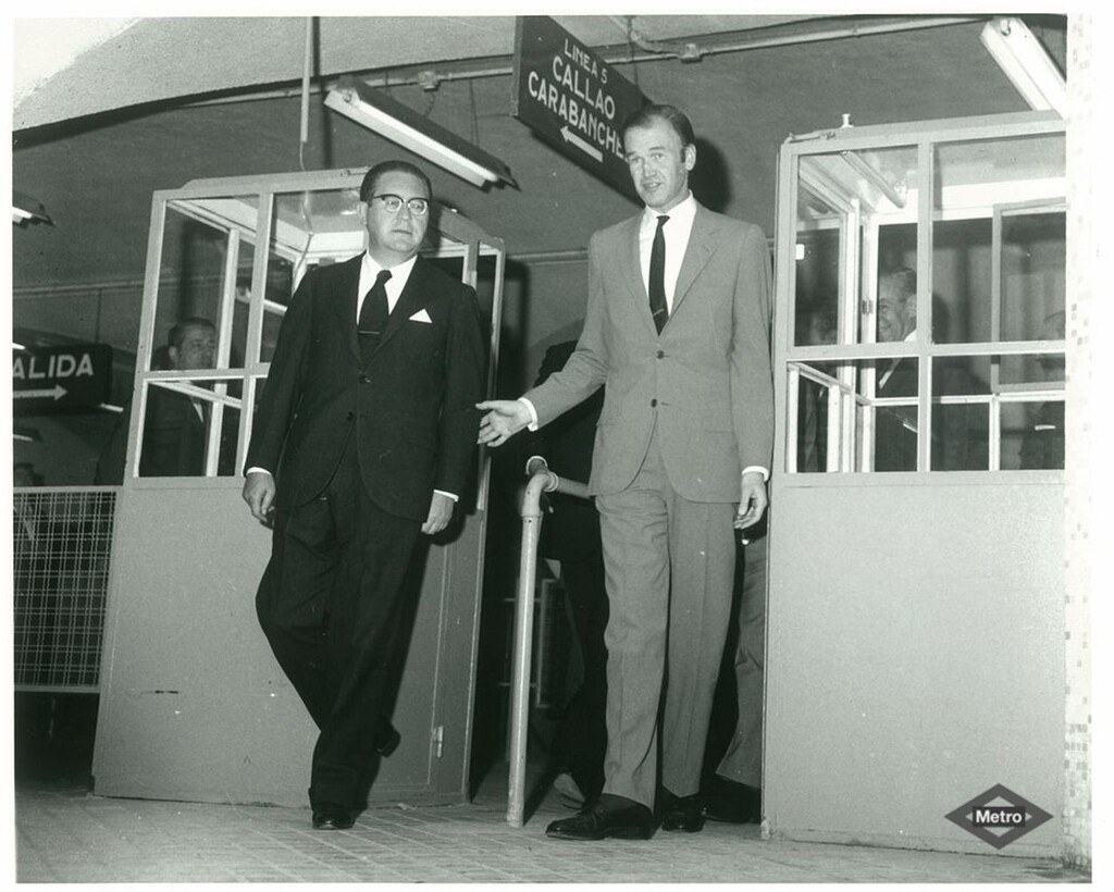Miniatura de Inauguración tramo Callao-Carabanchel línea 5