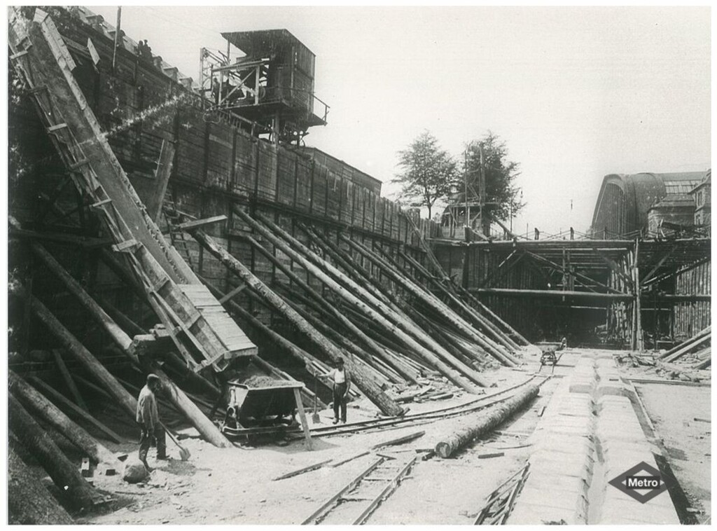 Miniatura de Construcción del Metro de Berlín
