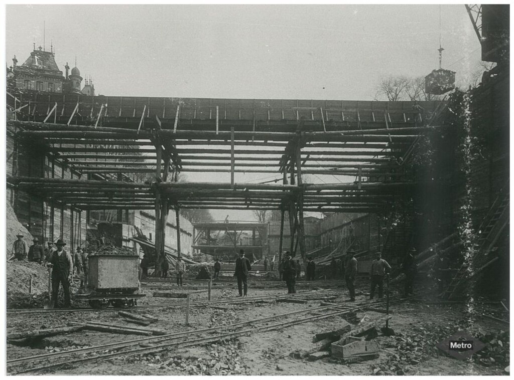 Miniatura de Construcción del Metro de Berlín