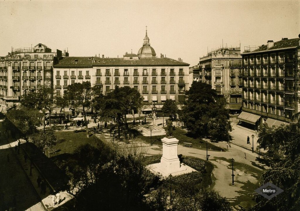 Miniatura de Plaza del Progreso (actual Tirso de Molina)