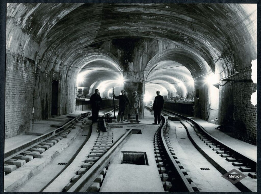 Miniatura de Obras de amplaición de un túnel del Metro de Madrid