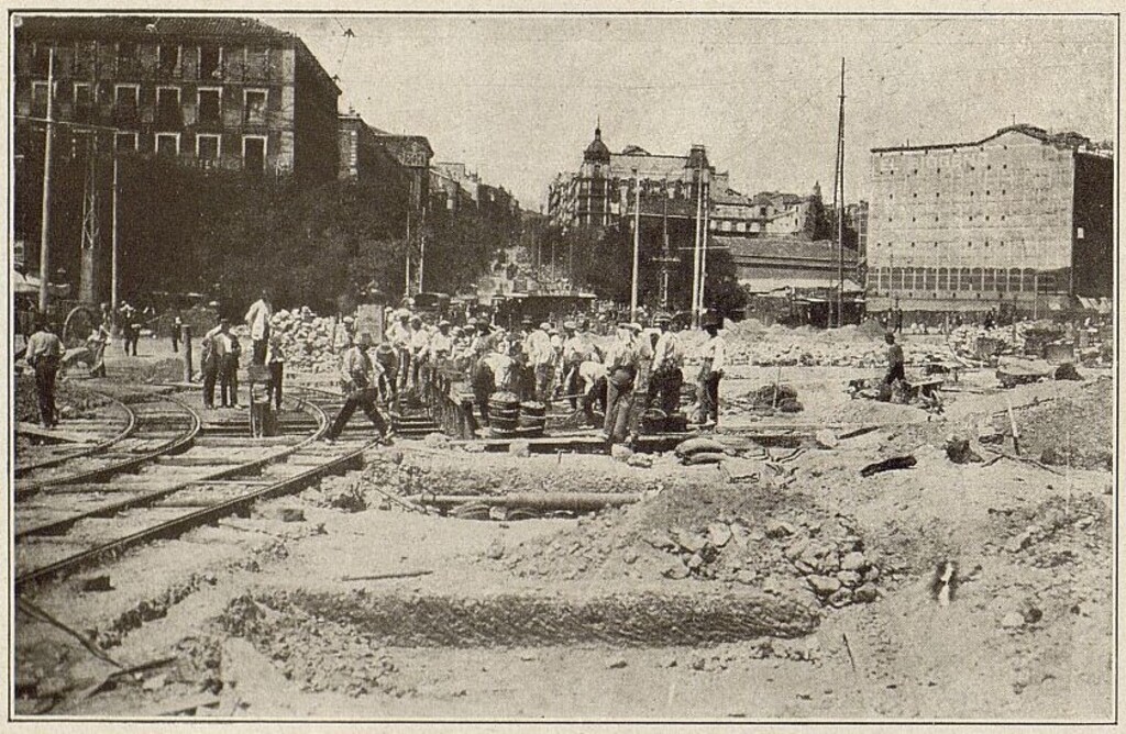 Miniatura de Construcción de la Estación de Atocha