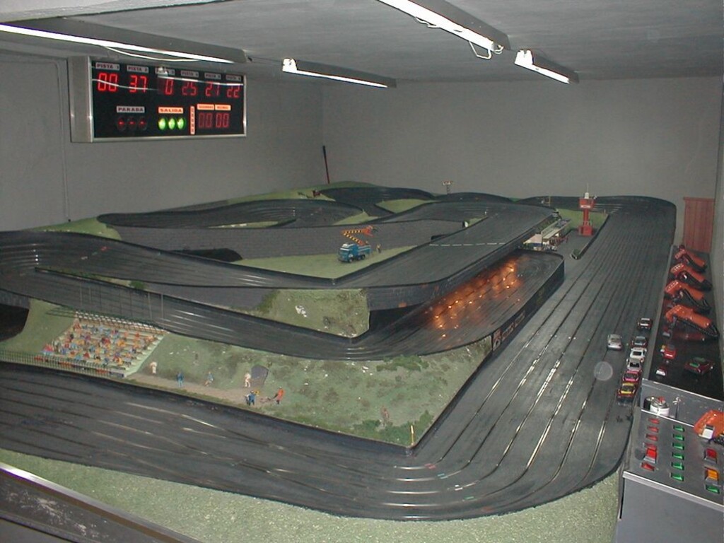 Miniatura de Scalextric del Bar Pepote