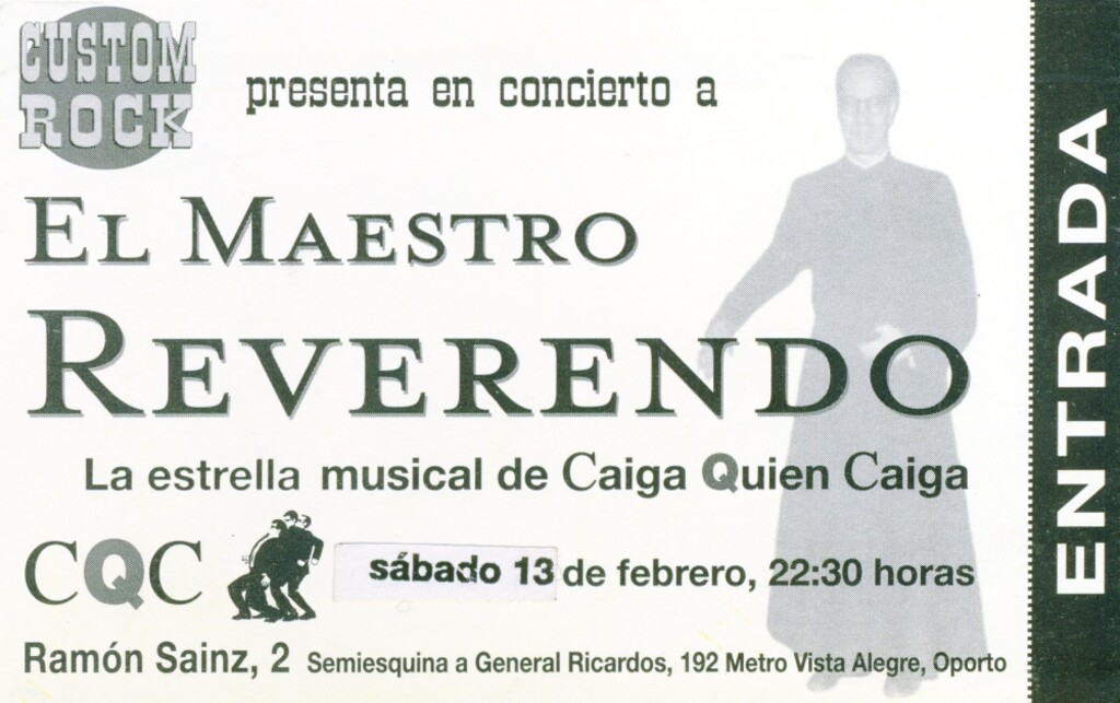Miniatura de Entrada de un concierto del Maestro Reverendo