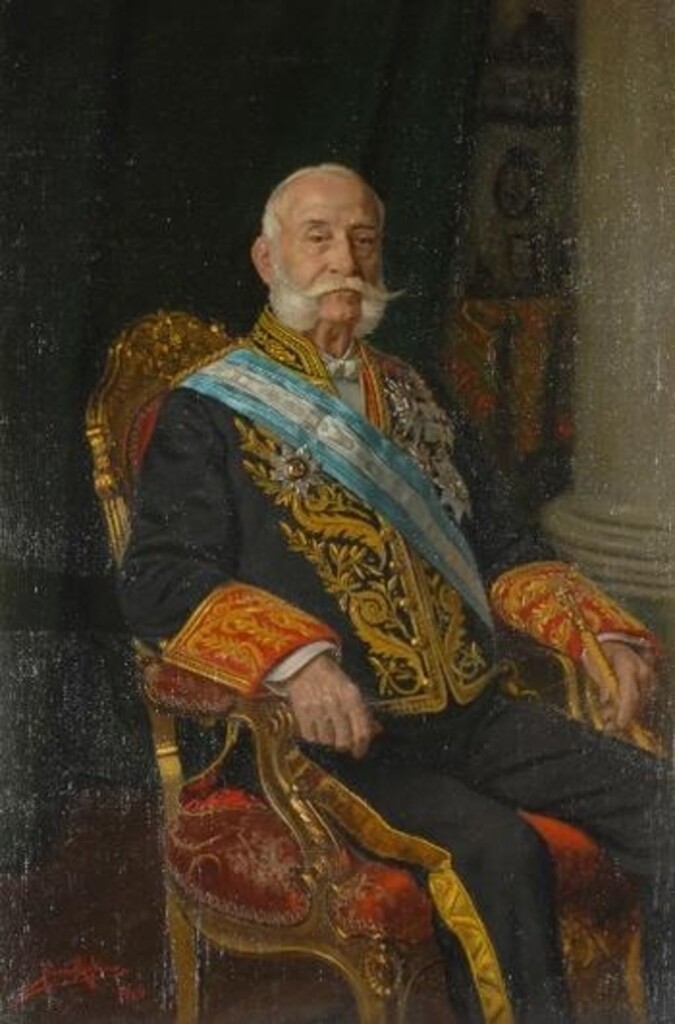 Miniatura de Narciso García Loygorri y Rizo, duque de Vistahermosa, alcalde de Madrid