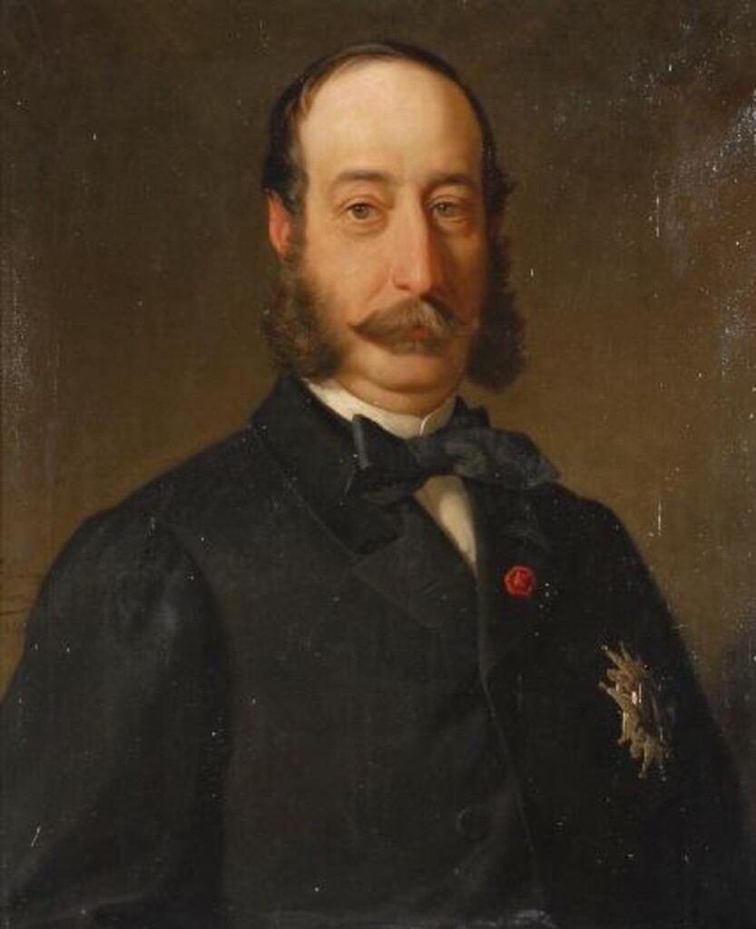 Miniatura de Francisco de Borja Silva-Bazán y Téllez Girón, marqués de Santa Cruz de Mudela, alcalde de Madrid