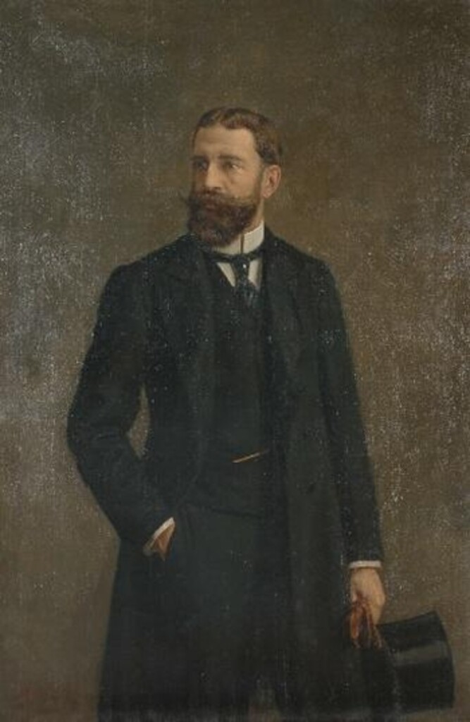 Miniatura de Mariano Fernández de Henestrosa y Mioño, duque de Santo Mauro, alcalde de Madrid
