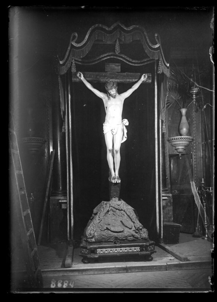 Miniatura de Cristo de la Fe en la Iglesia de San Sebastián