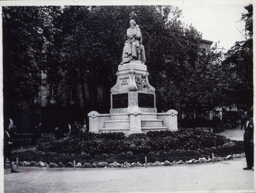Miniatura de Monumento a Calderón de la Barca.