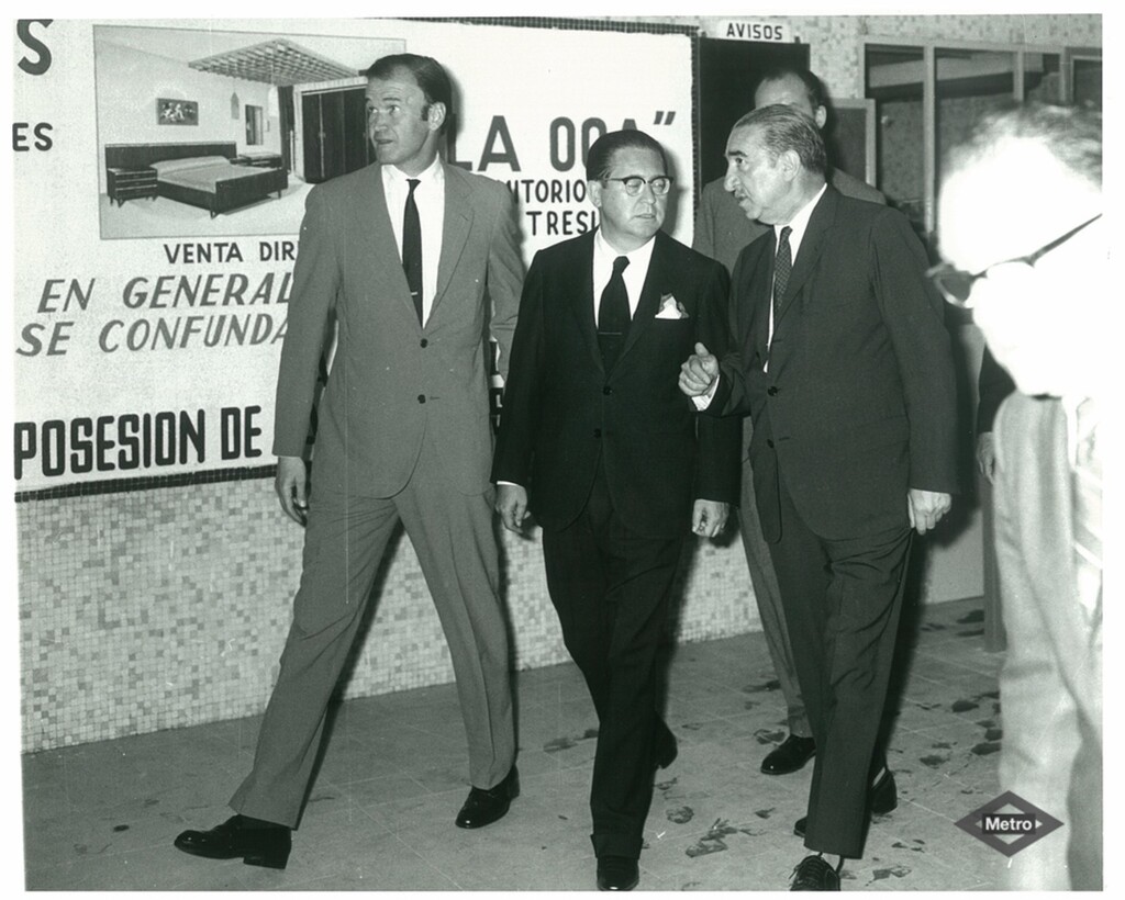 Miniatura de Inauguración tramo Callao-Carabanchel de línea 5