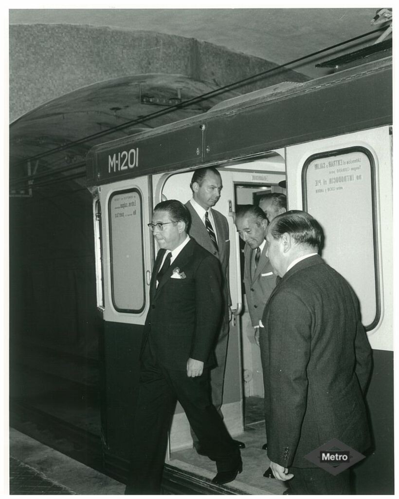Miniatura de Inauguración tramo Callao-Carabanchel de línea 5