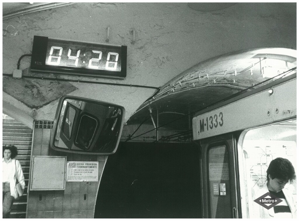 Miniatura de Estación de Rubén Darío- reloj informativo intervalos