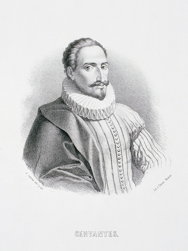 Miniatura de Cervantes