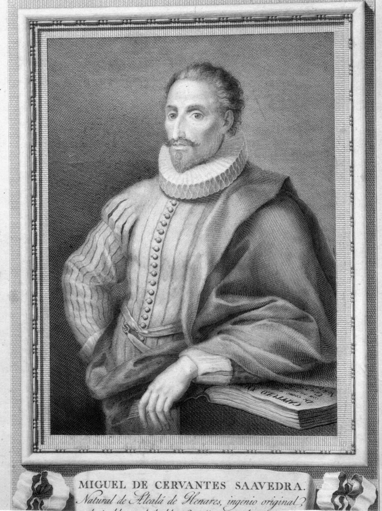 Miniatura de Retrato de Miguel de Cervantes