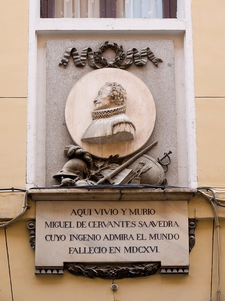 Miniatura de Miguel de Cervantes