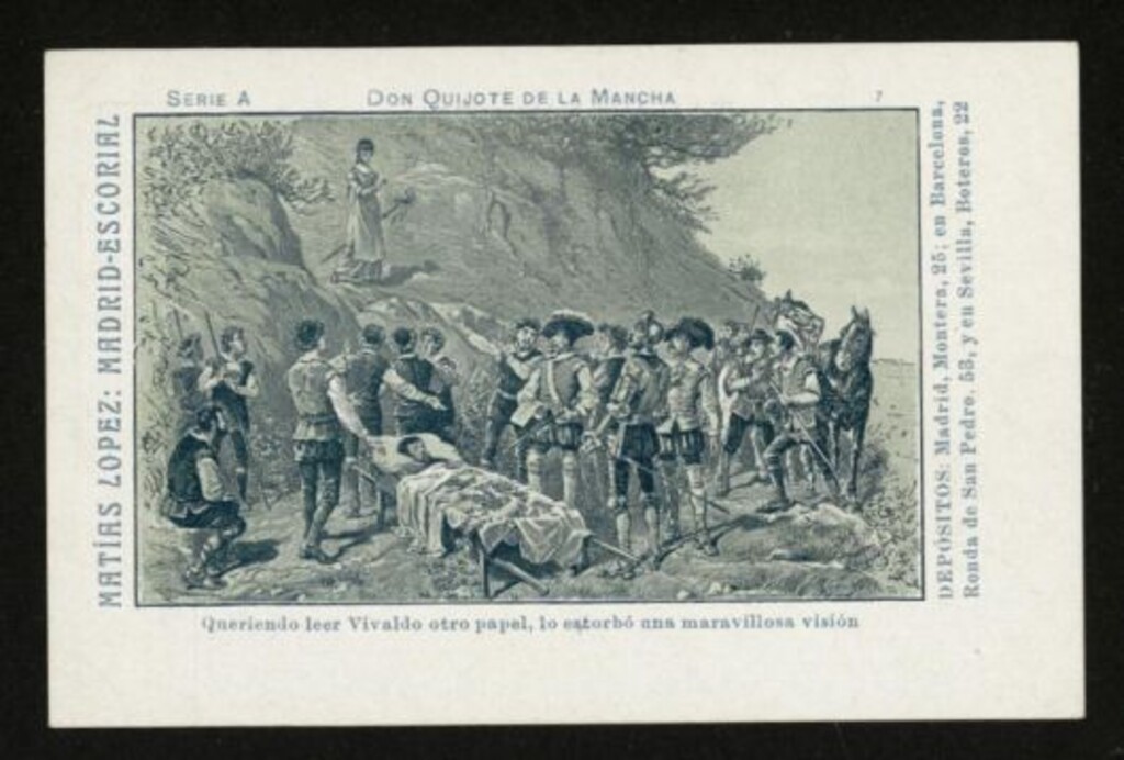 Miniatura de Don Quijote de la Mancha [7] : [tarjetas postales]