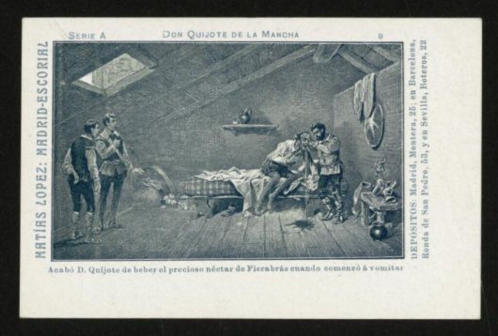 Miniatura de Don Quijote de la Mancha [8] : [tarjetas postales]