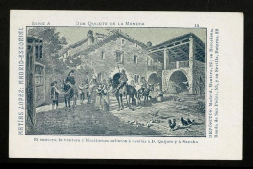 Miniatura de Don Quijote de la Mancha [13] : [tarjetas postales]