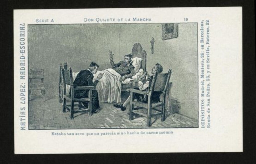 Miniatura de Don Quijote de la Mancha [19] : [tarjetas postales]