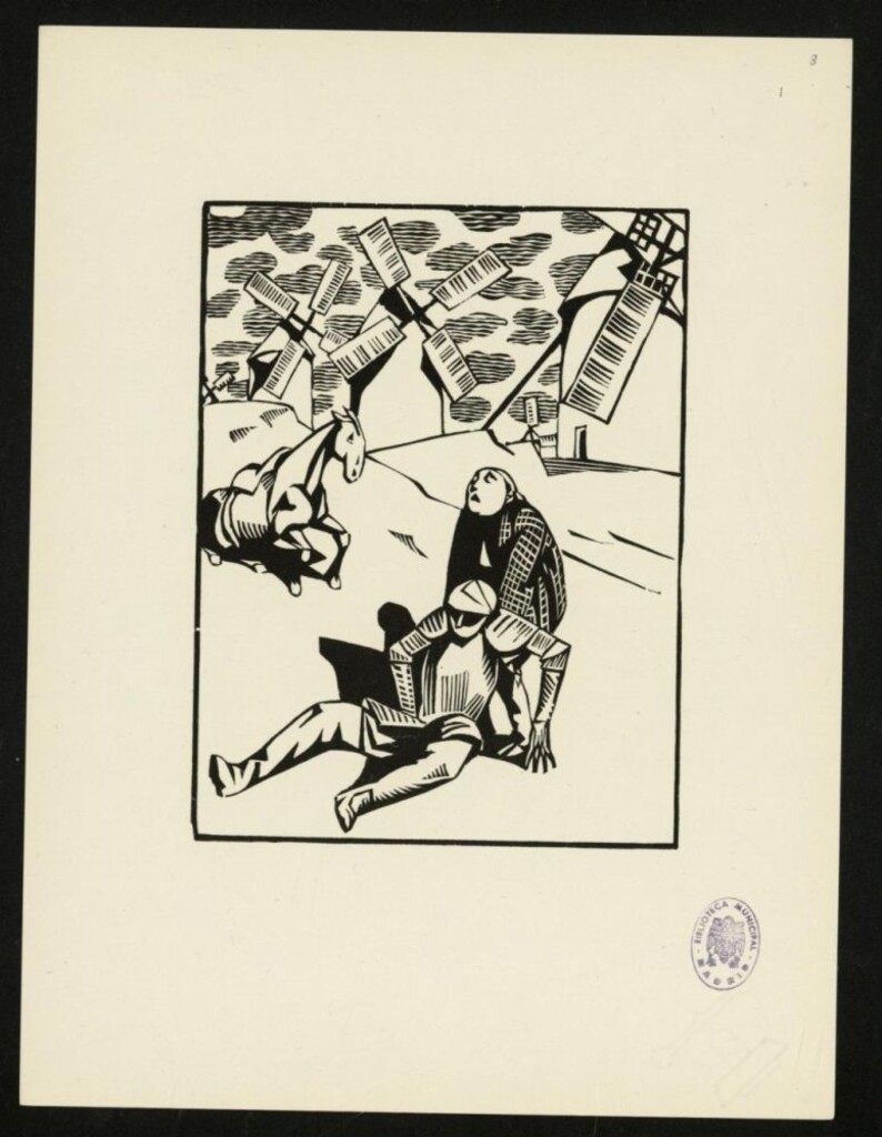 Miniatura de Don Quichotte [8]