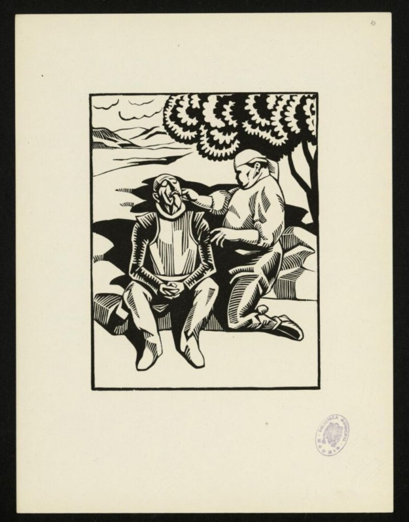 Miniatura de Don Quichotte [10]