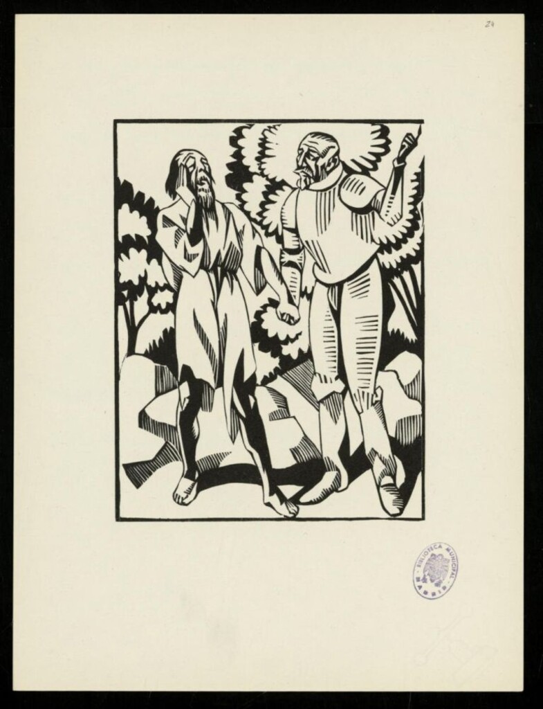 Miniatura de Don Quichotte [24]