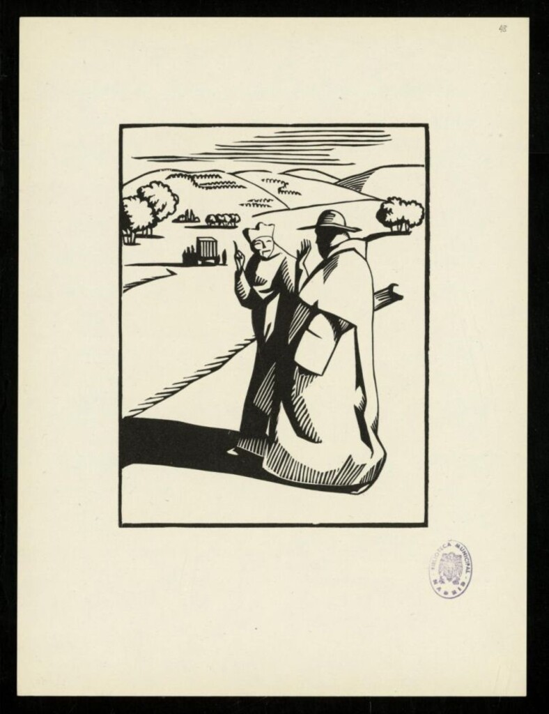 Miniatura de Don Quichotte [48]