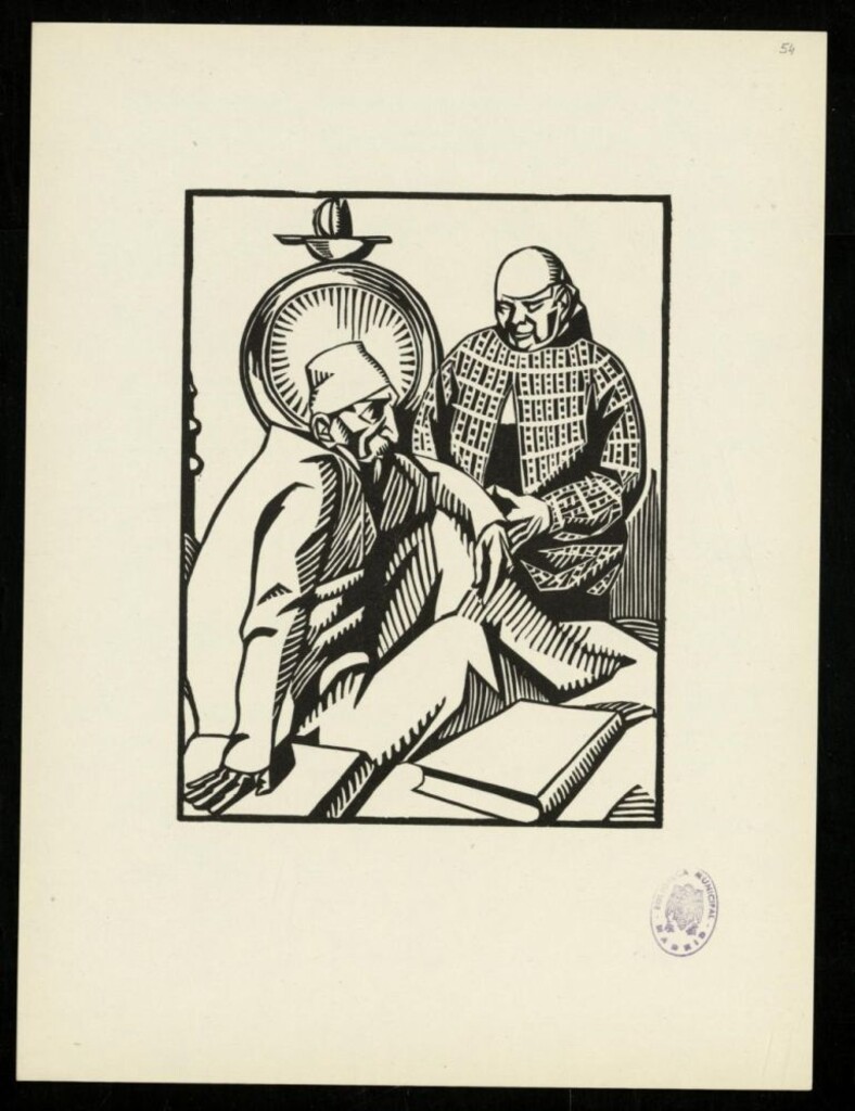 Miniatura de Don Quichotte [54]