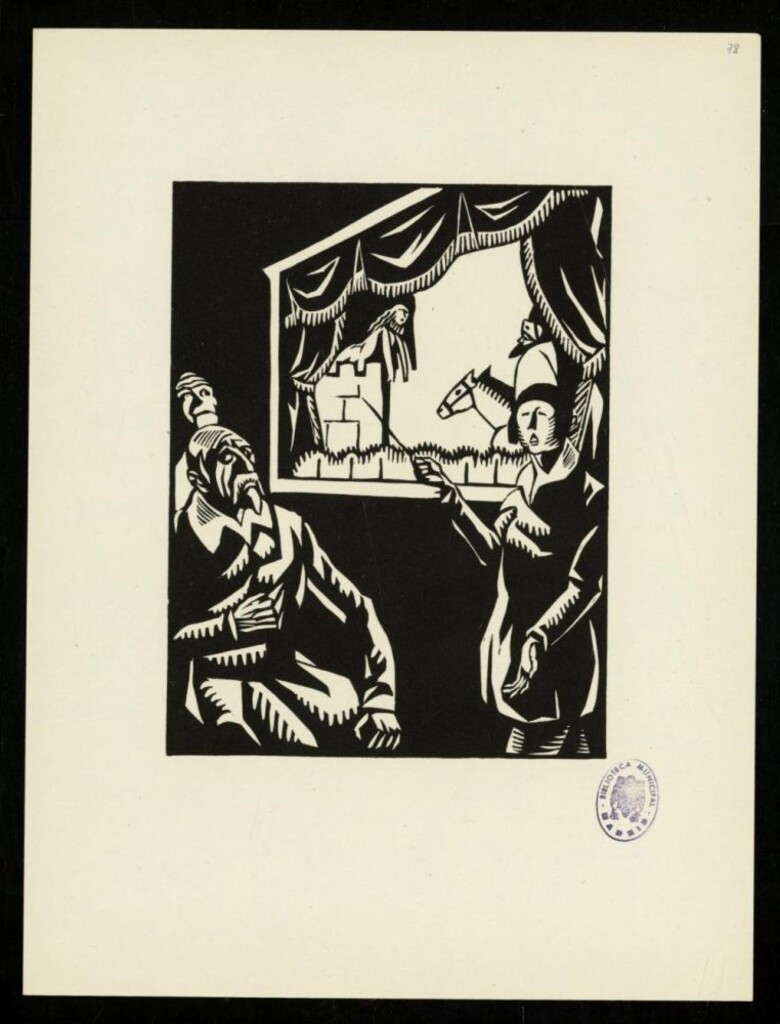 Miniatura de Don Quichotte [78]