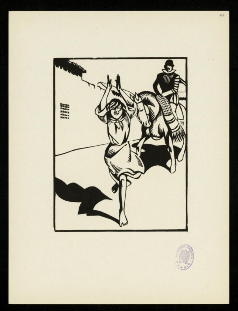 Miniatura de Don Quichotte [102]