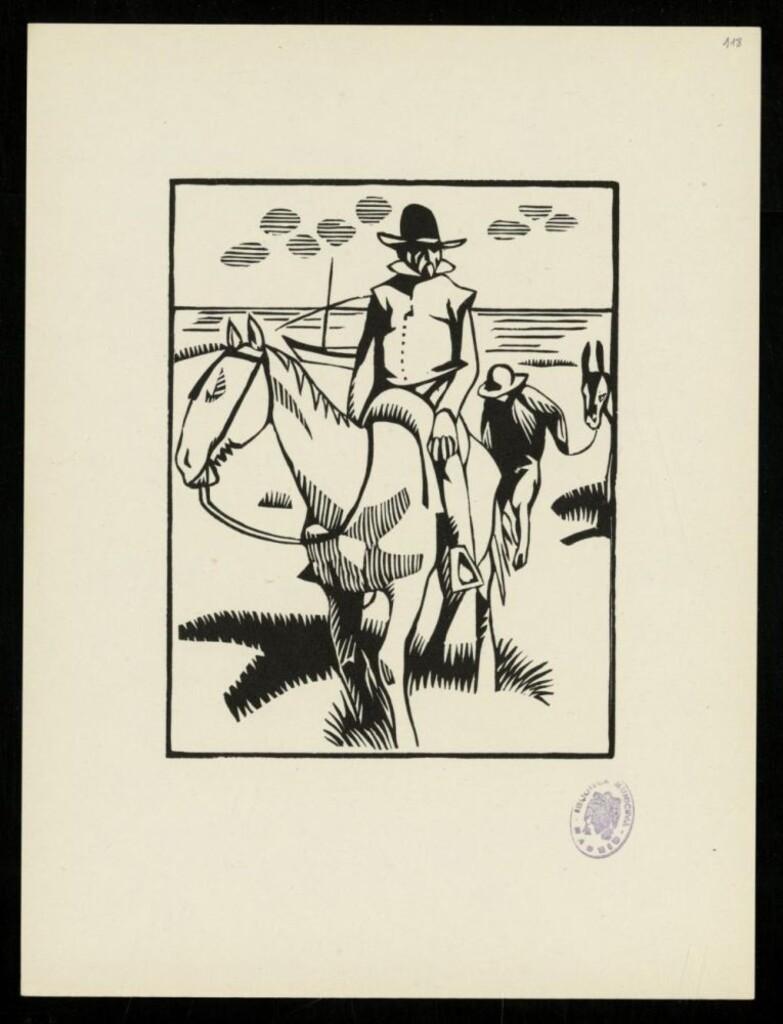 Miniatura de Don Quichotte [118]