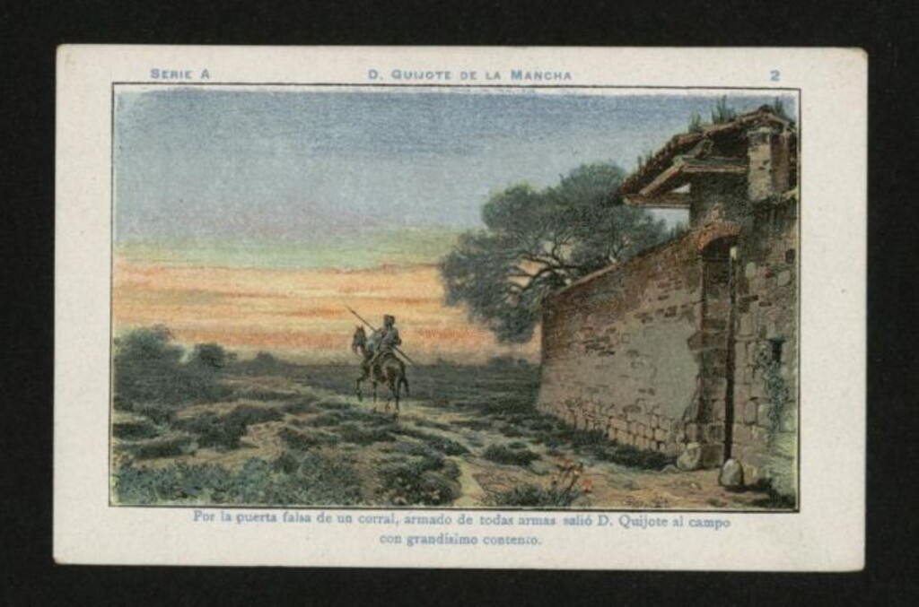 Miniatura de Don Quijote de la Mancha nº 2