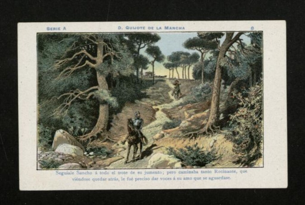 Miniatura de Don Quijote de la Mancha nº 8