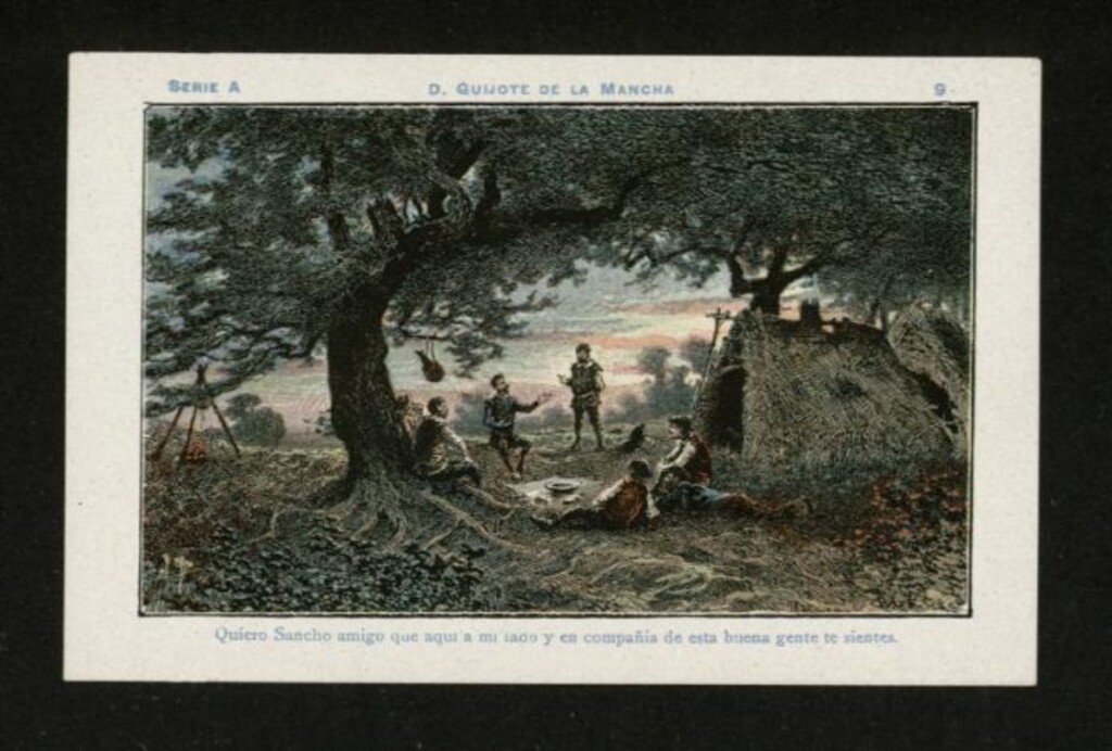 Miniatura de Don Quijote de la Mancha nº 9
