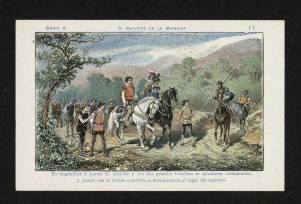 Miniatura de Don Quijote de la Mancha nº 11