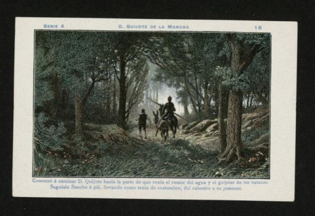 Miniatura de Don Quijote de la Mancha nº 18
