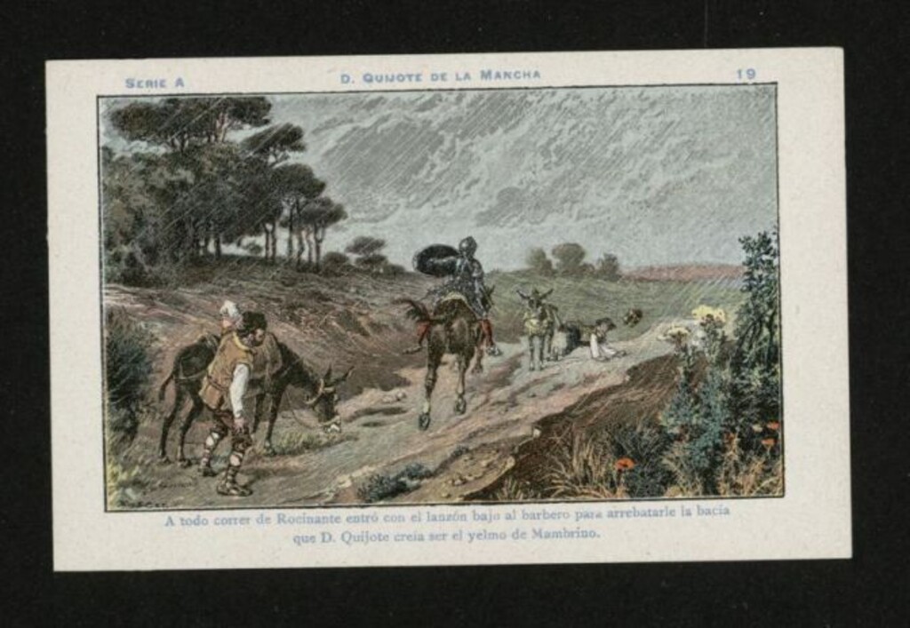 Miniatura de Don Quijote de la Mancha nº 19
