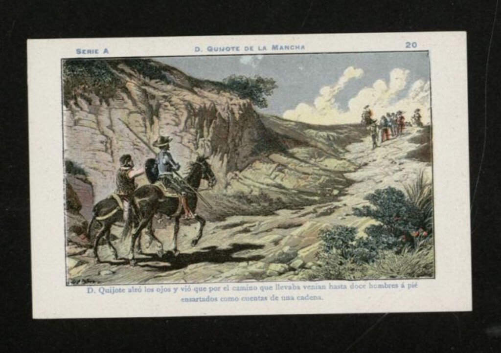 Miniatura de Don Quijote de la Mancha nº 20