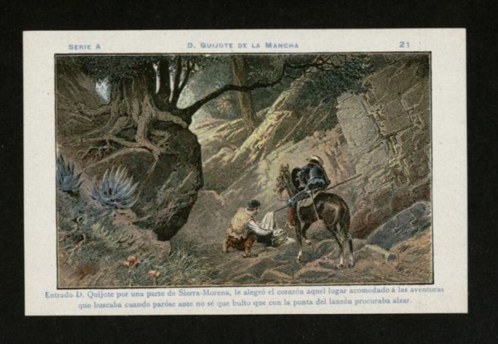 Miniatura de Don Quijote de la Mancha nº 21