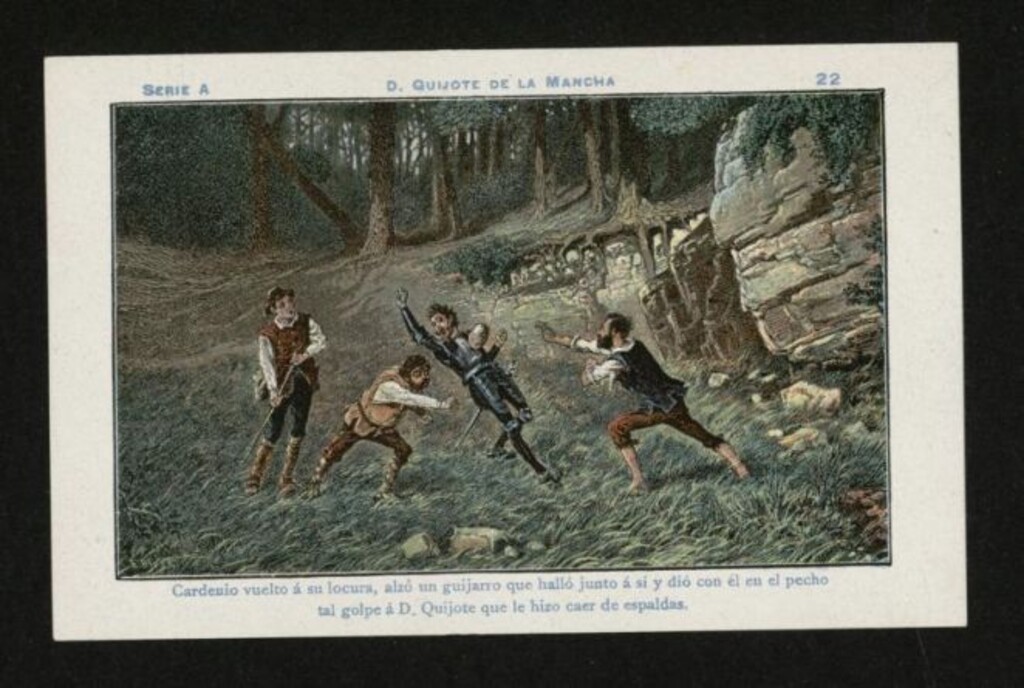 Miniatura de Don Quijote de la Mancha nº 22