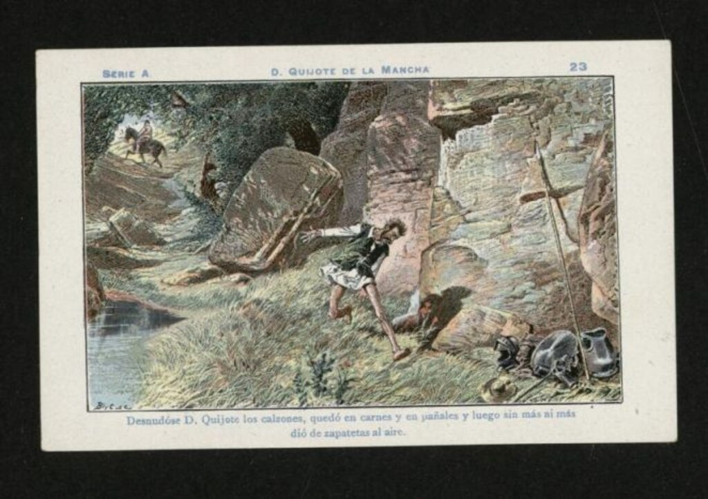 Miniatura de Don Quijote de la Mancha nº 23
