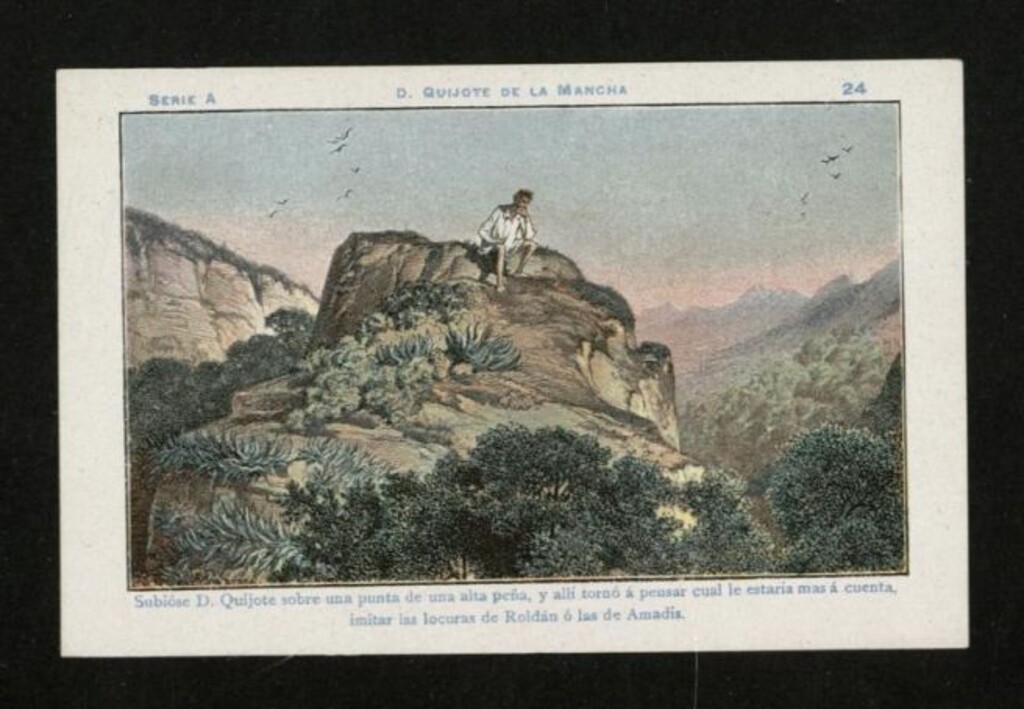 Miniatura de Don Quijote de la Mancha nº 24