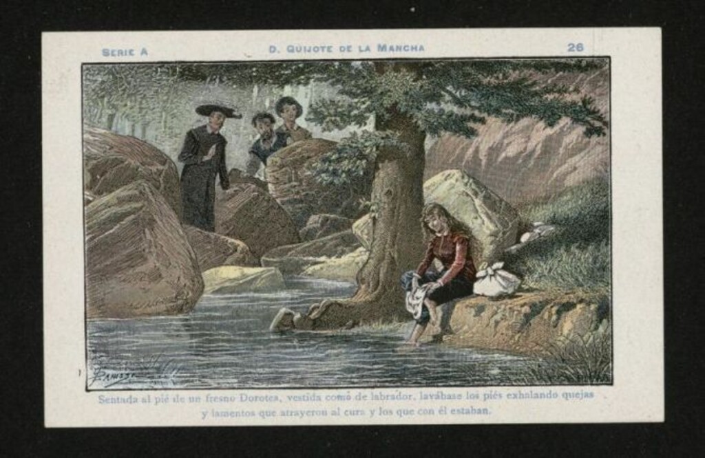 Miniatura de Don Quijote de la Mancha nº 26