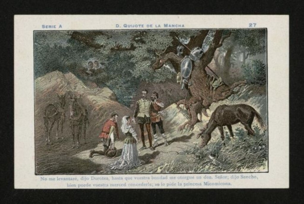 Miniatura de Don Quijote de la Mancha nº 27