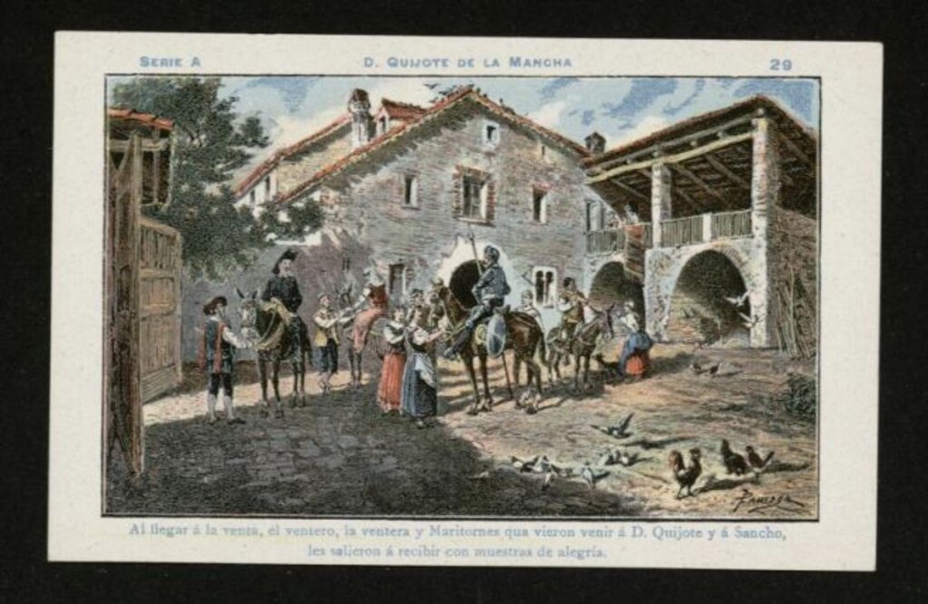 Miniatura de Don Quijote de la Mancha nº 29