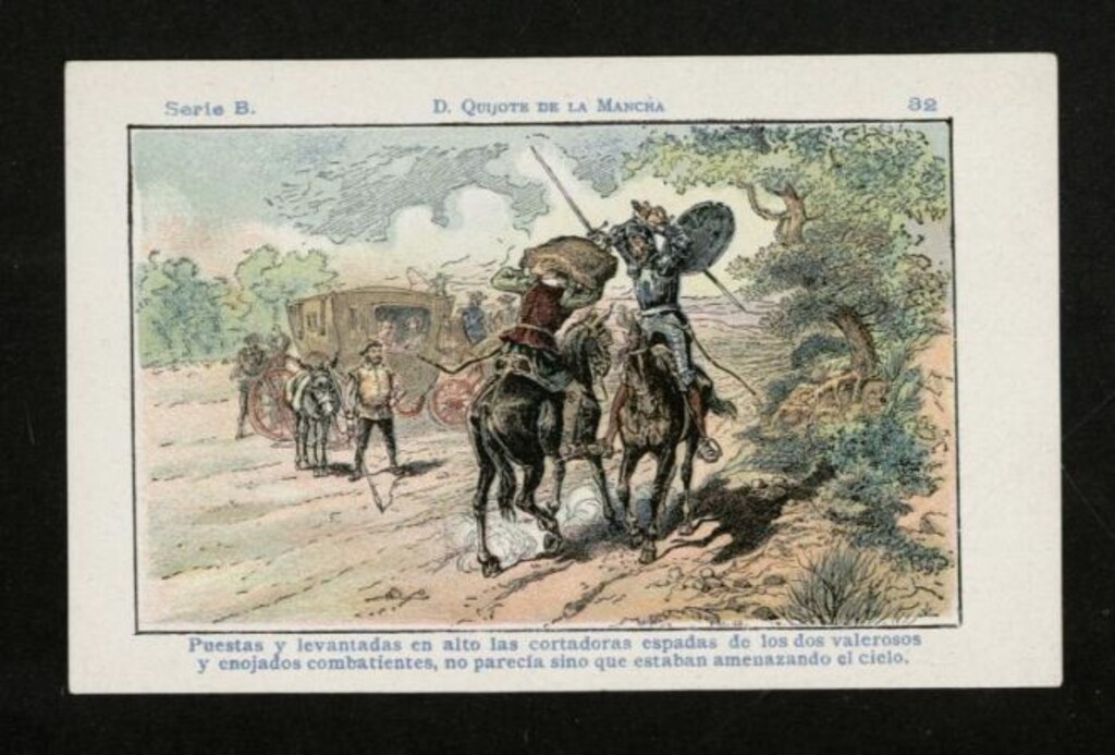 Miniatura de Don Quijote de la Mancha nº 32