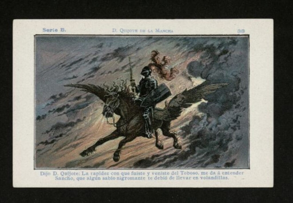 Miniatura de Don Quijote de la Mancha nº 33