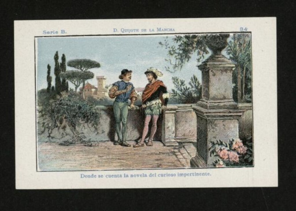 Miniatura de Don Quijote de la Mancha nº 34