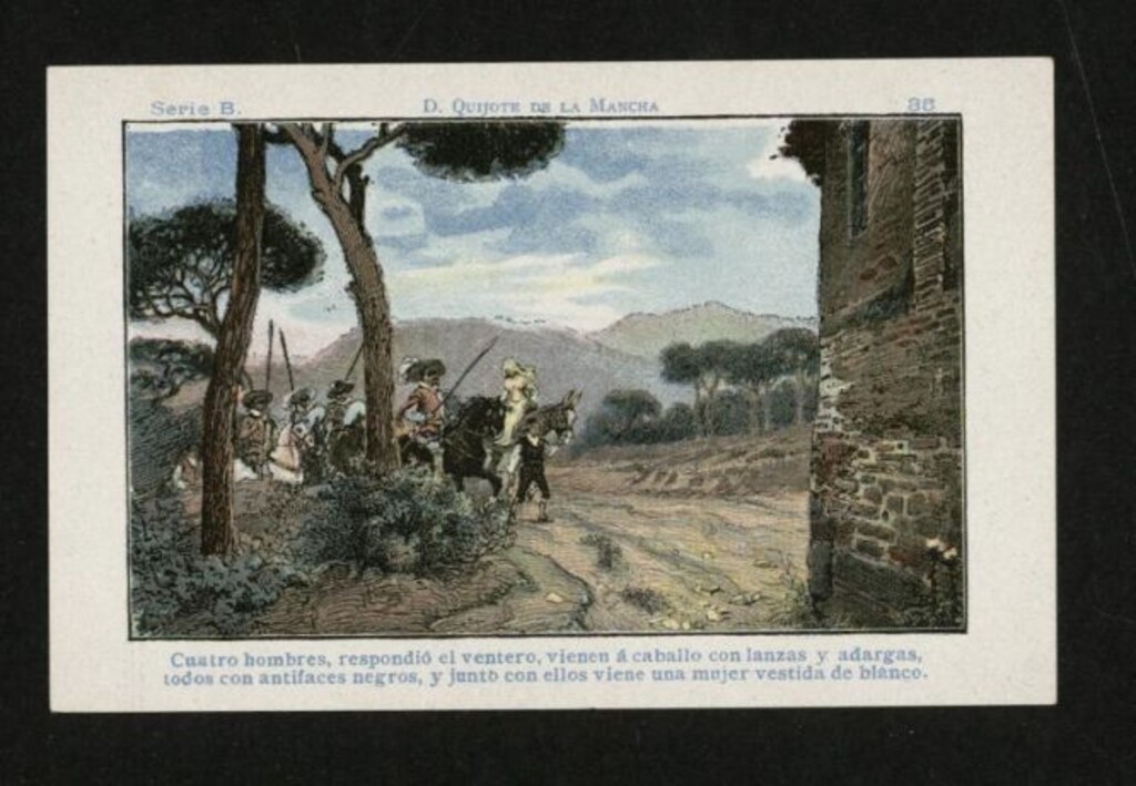 Miniatura de Don Quijote de la Mancha nº 35