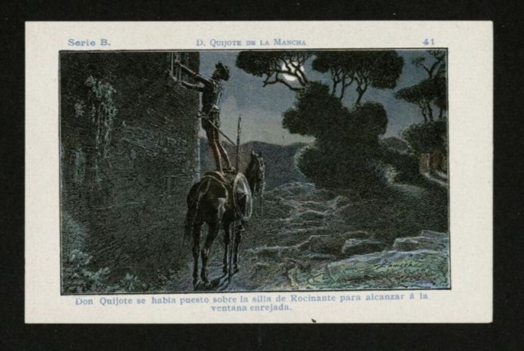 Miniatura de Don Quijote de la Mancha nº 41